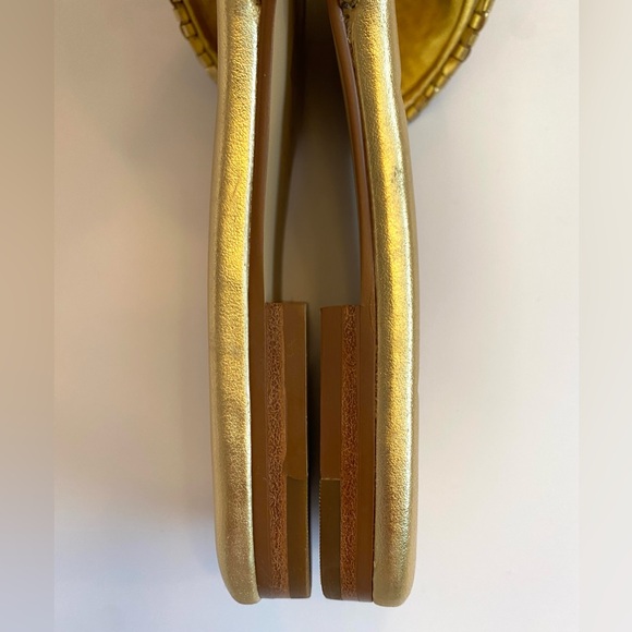 NWT Marc Fisher Marlon Slide gold flat sandal in women’s size 6M - Picture 11 of 16